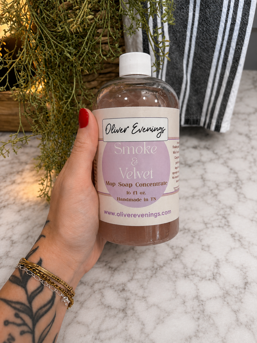 Smoke & Velvet Mop Soap Concentrate