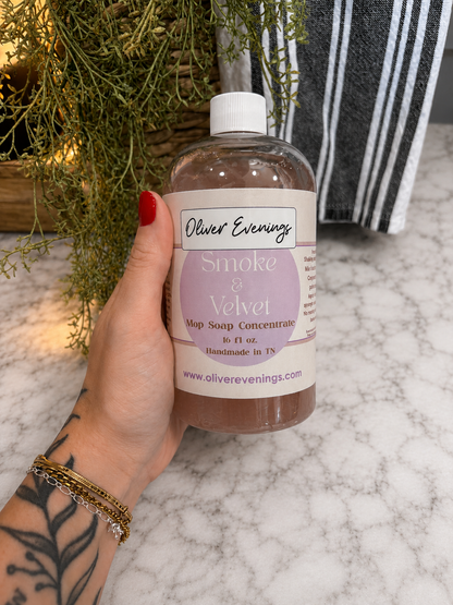 Smoke & Velvet Mop Soap Concentrate